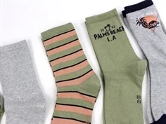 Name It light grey melange mix strømper (5-pak)